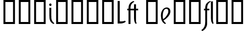 DomingoALT Regular font - DomingoALT.ttf