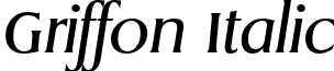 Griffon Italic font - griffi.ttf