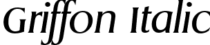 Griffon Italic font - Griffon Italic.ttf