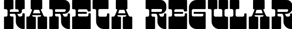 Kareta Regular font - Kareta.ttf