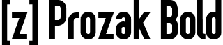 [z] Prozak Bold font - Prozak Bold.ttf