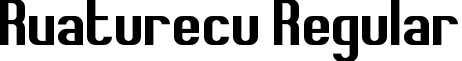 Rvaturecu Regular font - rvaturecu.ttf