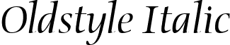 Oldstyle Italic font - oldsti.ttf