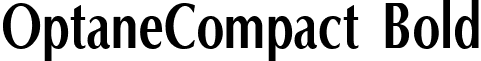 OptaneCompact Bold font - optancb.ttf