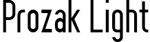 Prozak Light font - Prozak light.ttf