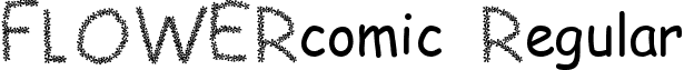 FLOWERcomic Regular font - FLOWERcomic.TTF