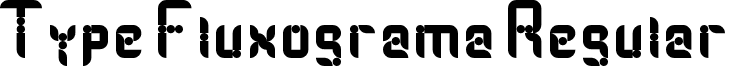 Type Fluxograma Regular font - type_fluxograma.ttf