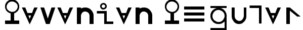 Ravanian Regular font - Ravanian.ttf