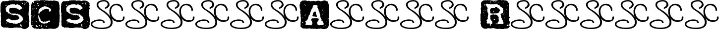 SCStampedAlpha Regular font - SC_StampedAlpha.ttf