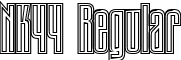 NK44 Regular font - NK44.ttf