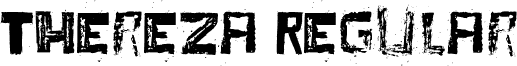 Thereza Regular font - thereza.ttf