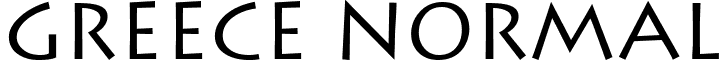 Greece Normal font - greece.ttf