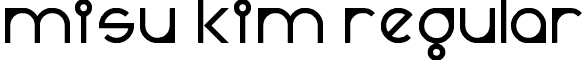 Misu Kim Regular font - misu_kim_font_by_asianpride7625-d30ry40.ttf