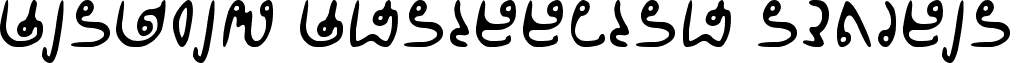 Sardian Scrollwork Regular font - Sardesh.ttf