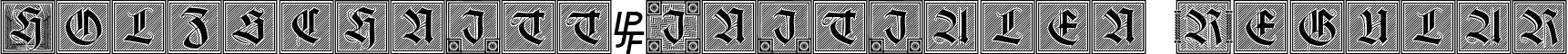 Holzschnitt-Initialen Regular font - Holzschnitt-Initialen.ttf