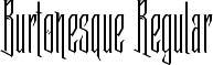 Burtonesque Regular font - burtonesque.ttf