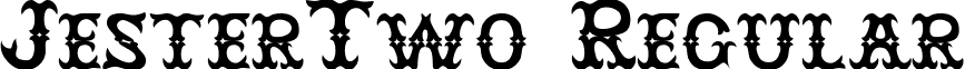 JesterTwo Regular font - JesterTwo.ttf