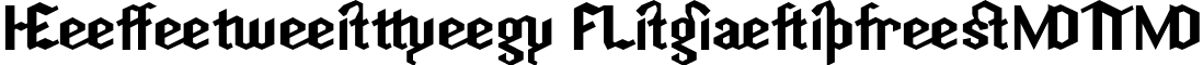 Hefeweizen LigaturesDTD font - HEFELD__.TTF