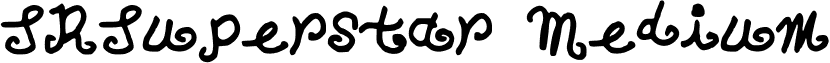 SRSuperstar Medium font - SRSuperstar.ttf