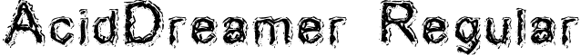 AcidDreamer Regular font - Acidd.ttf