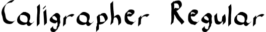 Caligrapher Regular font - CALIGRAP(2).TTF