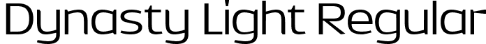 Dynasty Light Regular font - Dynasty Light.ttf