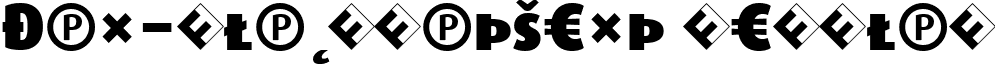 Dax-BlackCapsExp Regular font - Dax-BlackCapsExp.ttf