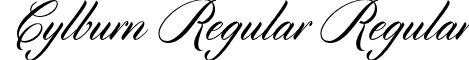 Cylburn Regular Regular font - Cylburn.otf