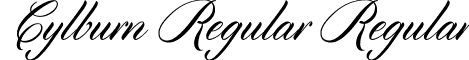 Cylburn Regular Regular font - Cylburn.ttf