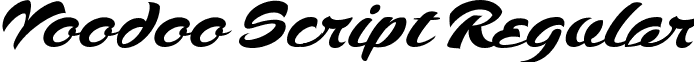Voodoo Script Regular font - SCRIPT1 Voodoo Script FREEWARE.ttf