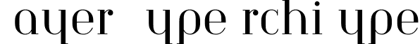 Bayer TypeArchiType font - Bayer-TypeArchiType.otf