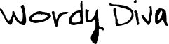 Wordy Diva font - Wordy Diva.ttf