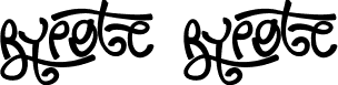 Rypote Rypote font - Rypote.ttf