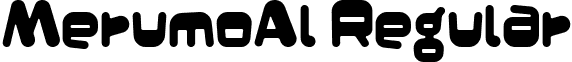 MerumoAl Regular font - MERUA___.TTF