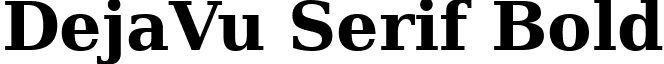 DejaVu Serif Bold font - DejaVuSerif-Bold.ttf