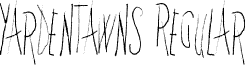 YardenTawns Regular font - YardenTawns.ttf