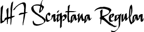 LHF Scriptana Regular font - LHF_Scriptana_Condensed.ttf