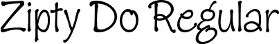 Zipty Do Regular font - ZiptyDo.otf