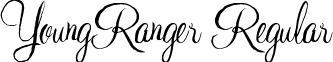 YoungRanger Regular font - YoungRanger.ttf