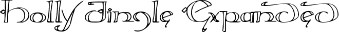 Holly Jingle Expanded font - hollyjingleexpand.ttf