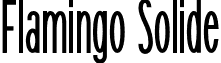 Flamingo Solide font - FlamingoSolide.otf