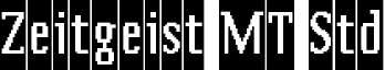 Zeitgeist MT Std font - ZeitgeistMTStd-Cameo.otf