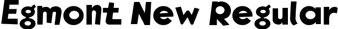 Egmont New Regular font - EgmontNew.ttf