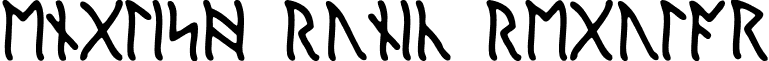 English Runic Regular font - English_Runic.ttf