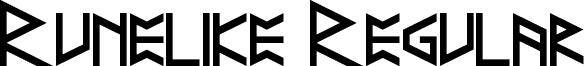 Runelike Regular font - Runelike.ttf