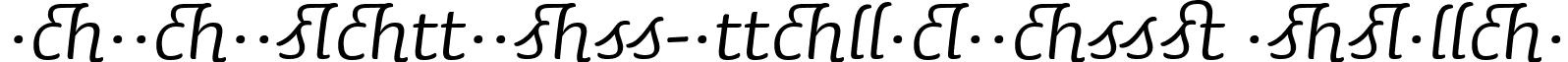 SaunaLigatures-ItalicSwash Regular font - SaunaLigatures-ItalicSwash.ttf