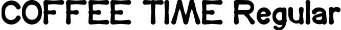 COFFEE TIME Regular font - COFFEE TIME.ttf