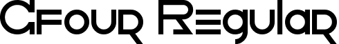 Cfour Regular font - Cfour.otf