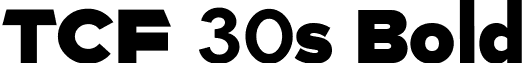 TCF 30s Bold font - tcf_30_s_by_629lyric-d8w5g28.ttf