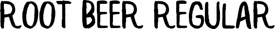 Root Beer Regular font - Root Beer.otf